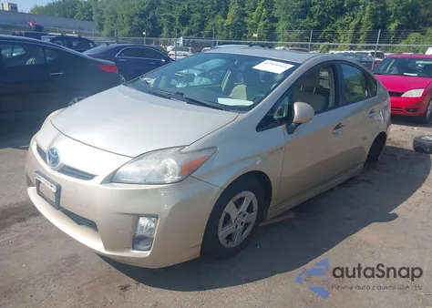 2010 Toyota Prius Ii из США, поврежденный, VIN JTDKN3DUXA0200796
